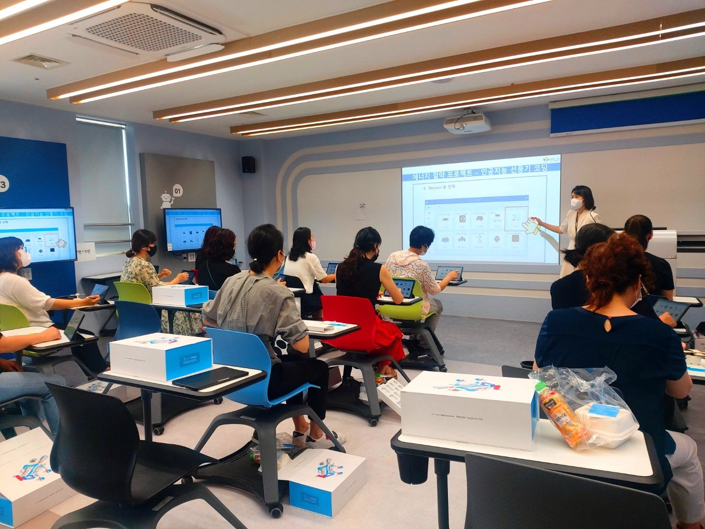 서울시 교육청 렌쥴리에듀테인먼트 개롱초 신나는AI교실  