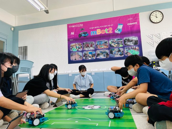 렌쥴리 인공지능 미래교실 신나는 AI 교실 서울 영일초등학교 2주차 코딩 스페셜데이...