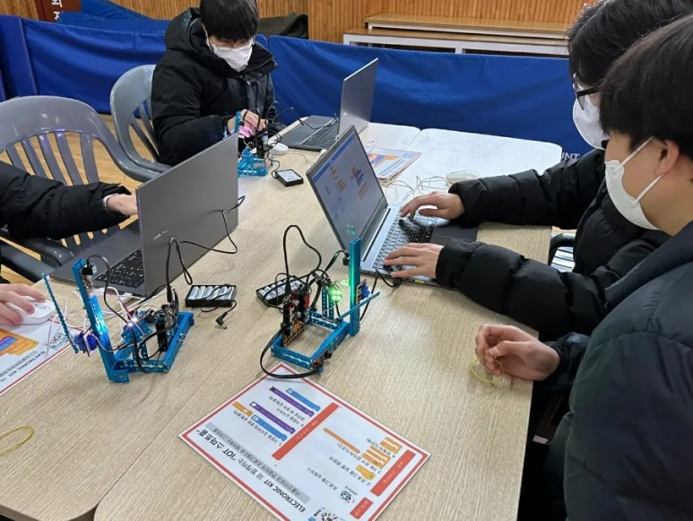 (고등학교 인공지능 코딩캠프) 렌쥴리에듀테인먼트 SW 인공지능 코딩캠프 일렉트로닉 ...