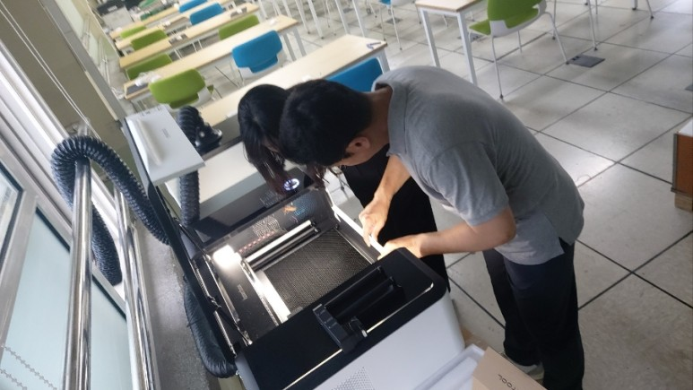 렌쥴리에듀테인먼트 인공지능 코딩 충남교육청 논산고등학교 AI교실(지능형 과학교실)납품...