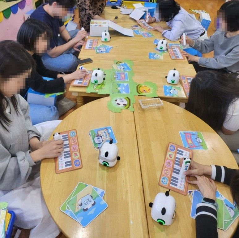 렌쥴리에듀테인먼트 인공지능 코딩 & 광주교육청 단설유치원 신용유치원 교사 교육 