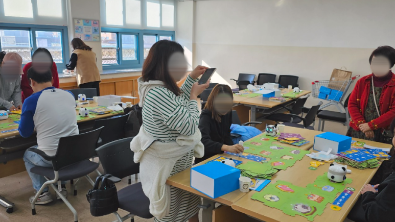 렌쥴리에듀테인먼트 인공지능 코딩 학부모 연수 & 전북 교육청 특수학교 ㅇㅇ학교 