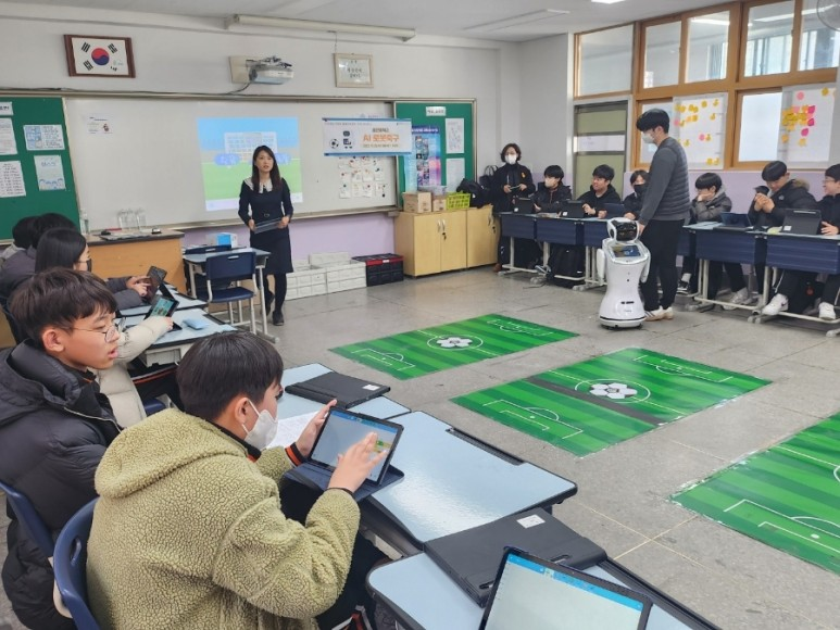 렌쥴리에듀테인먼트 인공지능 코딩 & 서울 홍은중학교  서울시 서대문구 인재융합교육  `...