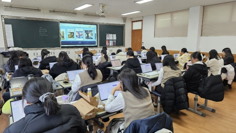 렌쥴리에듀테인먼트 인공지능 코딩 캠프 & AI융합중심고등학교 전주 한일고 1일차 