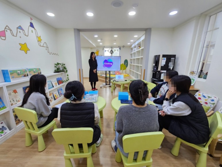 렌쥴리에듀테인먼트 유치부 인공지능 코딩 & 인천 부광예능유치원 교사 교육  