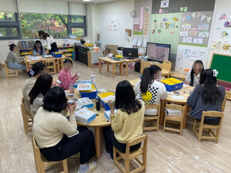 렌쥴리에듀테인먼트 유치부 인공지능 코딩 & 일산 오늘유치원(정원307명) 교사 교육 ...