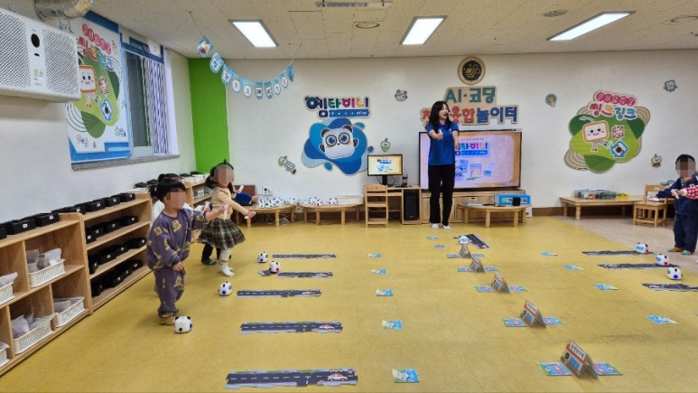 렌쥴리에듀테인먼트 유치부 인공지능 코딩 창의융합체험관 & 찾아가는 AI코딩ON 