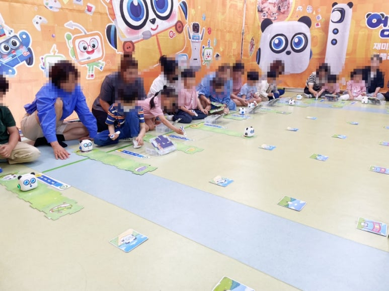 렌쥴리에듀테인먼트 인공지능 코딩 월랑초등학교 병설유치원 AI코딩 학부모 참여수업...
