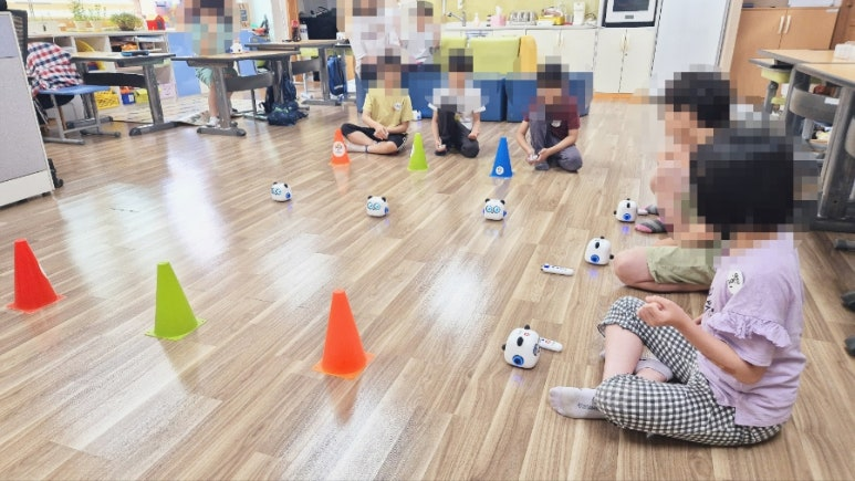 렌쥴리에듀테인먼트 인공지능 코딩 백석초등학교 6월 10일 인천시 교육청 교육과학정보원 결대...