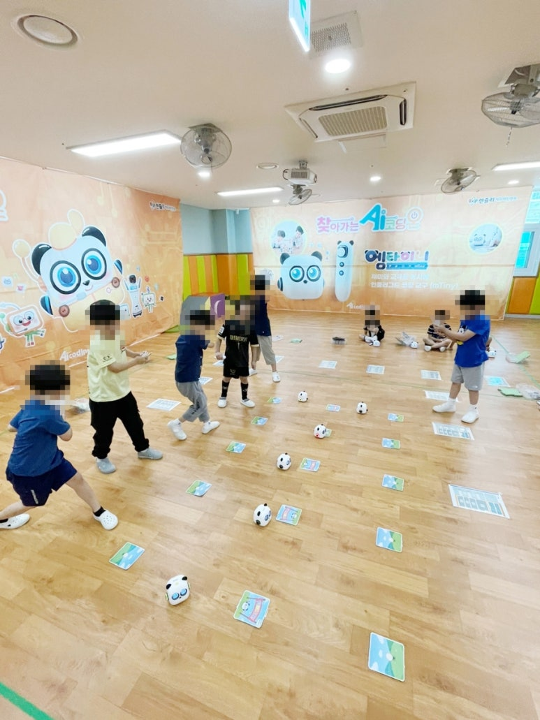 렌쥴리에듀테인먼트 인공지능 코딩 & 인천 한별초등학교 병설유치원 AI교실 7.11.(금...