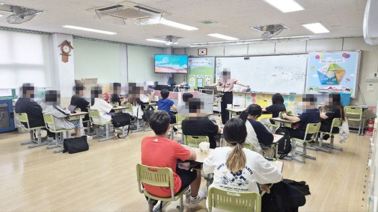 렌쥴리에듀테인먼트 인공지능 코딩 인천 남촌초등학교 AI교실 9월 6일 