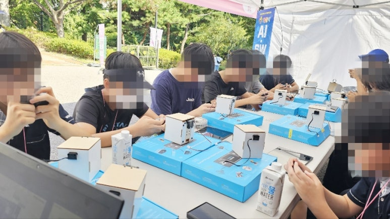 렌쥴리에듀테인먼트 인공지능 코딩 체험행사 & 서울 서대문구 청소년 진로 박람회 202...