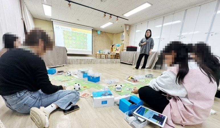 렌쥴리에듀테인먼트 인공지능 코딩 & 서울 대유유치원 AI교실 교사 교육 2024.10.28.월...