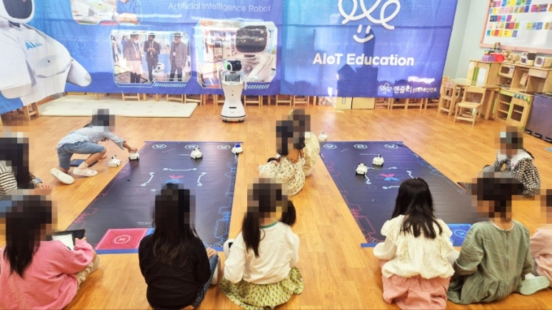 렌쥴리에듀테인먼트 AI교실 & 한ㅇ초등학교 병설유치원  10.11.(금) 인천 한ㅇ초등학교 ...