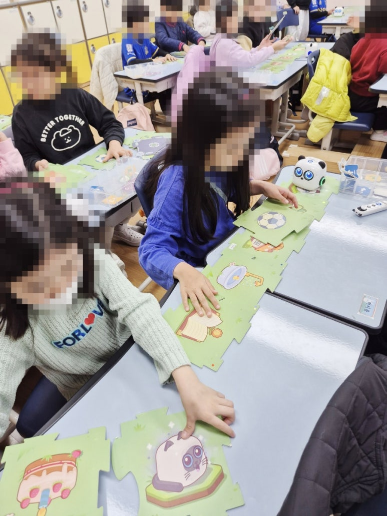 렌쥴리에듀테인먼트 AI교실 & 정천초등학교 엠타이니 코딩수업 11.7.(목) 
