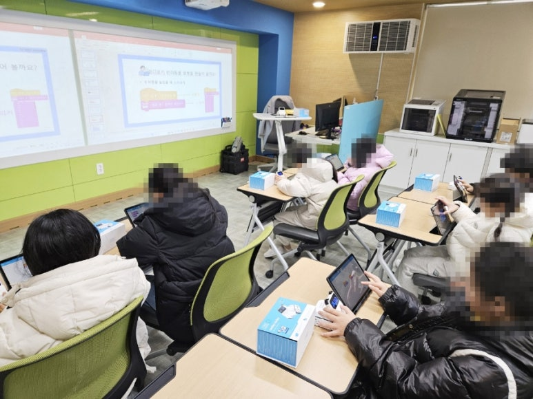 렌쥴리에듀테인먼트 AI교실 & 전남교육청 AI교실 시범학교 신북초등학교  