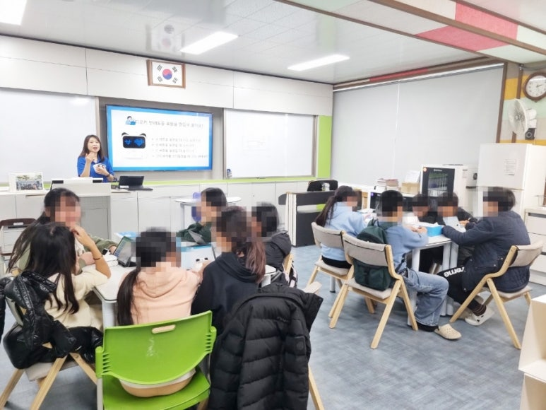 렌쥴리에듀테인먼트 AI교실 & 전남 함평 손불서초등학교