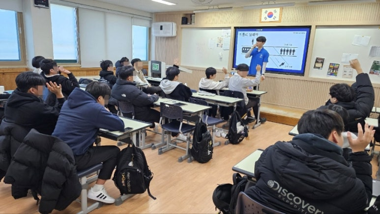 렌쥴리에듀테인먼트 AI교실 & 전주 한일고등학교 AI축전 1일차 2024.12.19.(목)