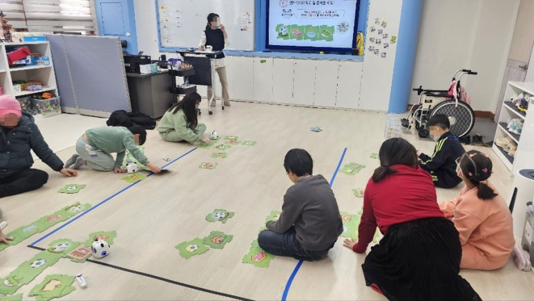 렌쥴리에듀테인먼트 AI교실 & 인천교육청 교육과학정보원 ㅇㅇ초등학교 인천 ㅇㅇ초등학교 '인...