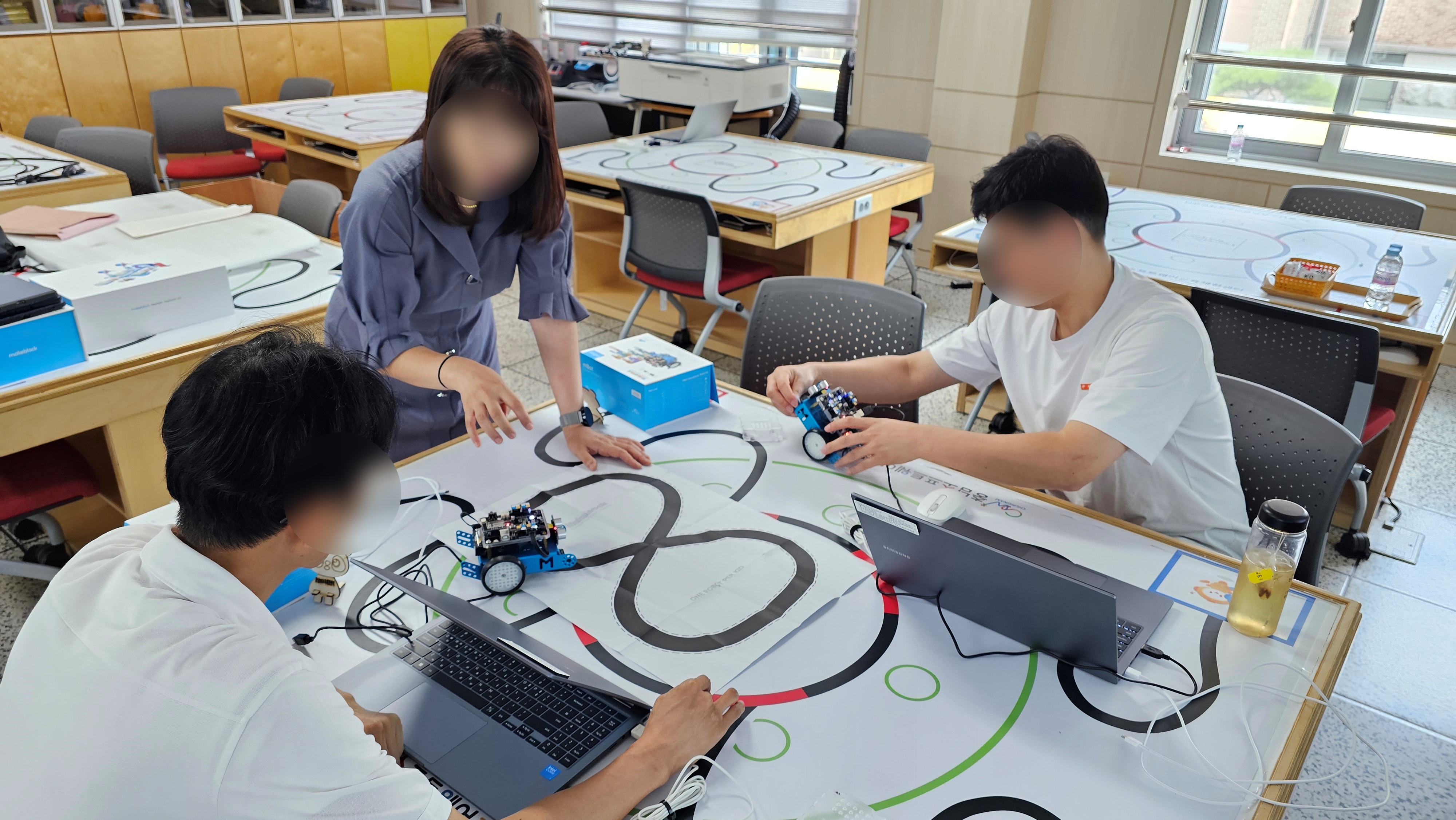 충남 소프트웨어교육센터에서 진행된 렌쥴리 AI 융합 교육!